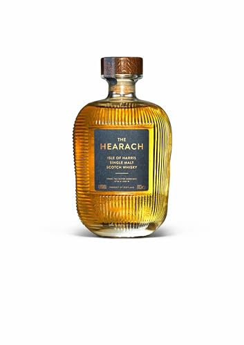 Isle Of Harris Single Malt - The Hearach Whisky Scozzese leggermente torbato, 45%, Bottiglia in vetro da 700 ml