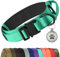 Joytale Taktisches Hundehalsband mit Griff Halsband Hund 3.8 cm Breit Hundehalsband für Mittelgroße Hunde Verstellbar aus Nylon, Türkis, M