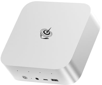 Beelink SER9 Pro Mini PC, AMD Ryzen 7 H255(8C/16T bis zu 4.9 GHz), 32GB LPDDR5 1TB M.2 PCIe4.0 SSD, Mini Computer Win11 4K Triple Display HDMI/DP/Type-C, BT5.2, WiFi6, 2.5G LAN, Integriertes MIC
