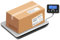 QWORK® Portowaage 440 lbs / 200 kg, Paketwaage, kofferwaage, Batterien nicht enthalten, für Unternehmen, Gepäck, Büro