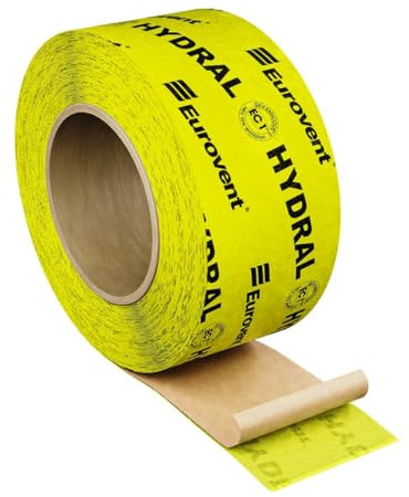 KAUFDACH Alles für dein Dach 60mm x 40lfm Eurovent® HYDRAL Montageband Papier und Spezialkleber DIN4108/7