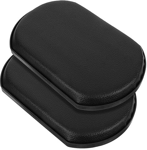 Gogogmee 2stücke Rollstuhl Beinpolster Leder Hochklappbare Beinstütze Für Rollstuhl Rollstuhlpolster Wadenpolster Unterstützendes Beinkissen Komfortables Rollstuhlteil Leicht Abwischbar