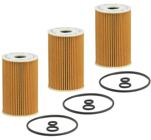 3 Stück BAIZHIHUA HU 7008 z Ölfilter Ersatz Für P7023, 03L115466, 03L115562, F026407023, OX388D, 36634, 31110 kompatibel Für Audi A4 A3 VW Touran Tiguan Caddy Passat Golf Variant Alltrack Sharan