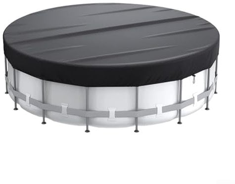 Bâche de piscine ronde solide et fiable pour maintenir la propreté toute l'année (2,4 m)