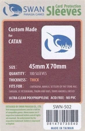 Schutzbeutel Swan Panasia Games 45 x 70 - Packung mit 100 Stück