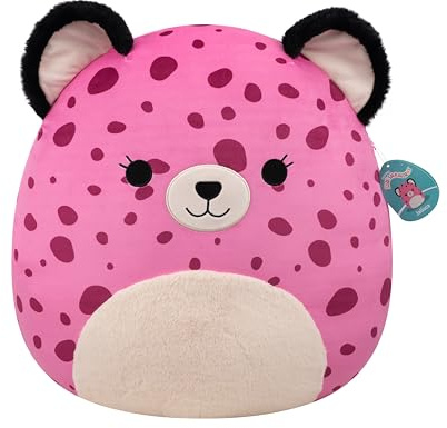 Squishmallows Original 20-Inch Jalisca the Pink Cheetah | Collectable Cute Plush Toy, Cuddly Toys for Children, Soft Toys, Cute Teddies Suitable for Girls and Boys Ages 3