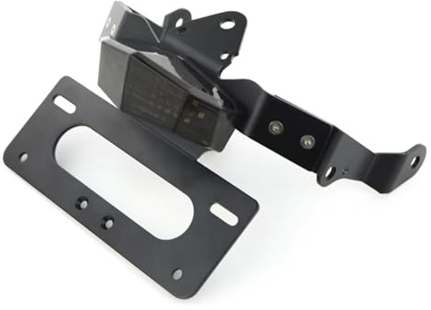 EQAUHYB C Compatible With For Vulcan S ABS 2015-2024 For Vulcan Cafe 2018-2024 Rear For Eliminator Kit License Plate Holder Bracket(Black)