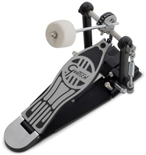 Gretsch Hardware Explorer Single Pedal GRG2BP - Fussmaschine Single - Easy Glide Pedalplatte - Einzelkette - Filz Schlägel