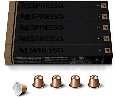 Nespresso Original – 50 Capsules de café Cosi – Intensité 4 – Pour Espresso – (5 étuis de 10)