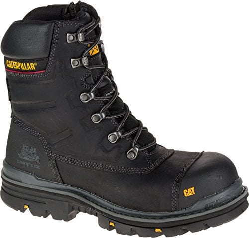 Cat Footwear Men's Premier 8 Safety Boots, Black Black Black, 9 UK