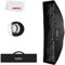 Godox Grid Softbox Strip Softbox Strip Box Beehive Honeycomb Grid Bowens Halterung für Fotostudio