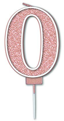 Oaktree Sparkling Fizz No.0 Candle 7.5cm Rose Gold