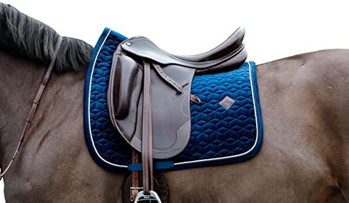 Kentucky Satteldecke Basic Velvet - Dunkelblau - Satteldecke Dressur