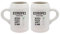 My Custom Style 2 Boccali Birra Ceramica 500ml #Italia Europei#