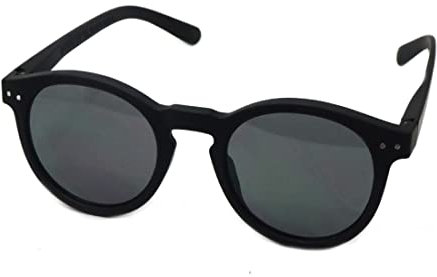 IZIPIZI OCCHIALI SUN M BLACK - Unisex - Klassisch - UV-Schutz - Vollrand - Kunststoffrahmen - Kunststoffglser - Polarisiert - UV-Schutzbeschichtung - Erwachsene