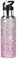 Mnsruu 34 Oz Water Bottle with Straw Silver Pink Glitter Sparkles Stainless Steel Water Bottle for Traveling Sports Leakproof Insulated Water Bottle