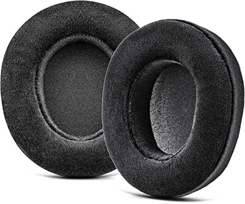 Nova Pro Wireless Ersatz-Ohrpolster für Arctis Nova Pro Wireless Headset von Transtek, verbesserte Haltbarkeit und Schallisolierung, zusätzliche Dicke (weiches Velour)