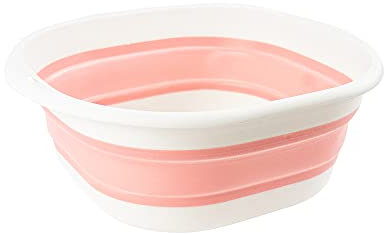 Bargain Shack Square Collapsible Basin Camping Bowls Collapsible Washing Up Bowl Space Saving Portable Kitchen Washing Basin for Camping Caravans Outdoor (36.5x12.5)