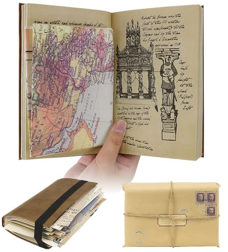 Litdevil Grail Diary Indiana Journal, Indiana Grail Diary, Indiana Grail Diary Props Toys, Vintage Leather Journal Classic Movie Prop Gifts