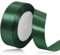 Geschenkband Dunkelgrün 25 mm Breit,23 Meter Satinbänder Weihnachtsgrün Stoff Schleifenband Kunsthandwerk,Hochzeitsdekoration, Weihnachten, Haarbögen, Blumensträuße, Geburtstag und Geschenkverpackung