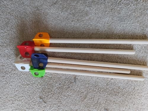 Flügelquirl 26 cm wie DDR Buchenholz Kunststoff