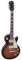 DIMAVERY LP-700 E-Guitar, Flamed Brown