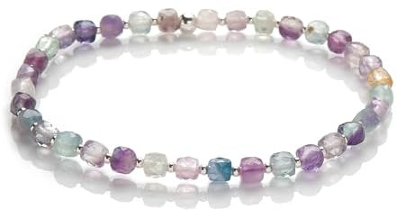Generisch Armband - Edelstein-Armband - Würfel facettiert 4mm - Perlenarmband