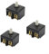 Angle Grinder Push Button Switch Replacement for For bosch For GWS6100, 3 Piece Set
