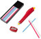 Bohin - Blanc Extra Fin Craie Crayon avec Recharge - 1 Ensemble