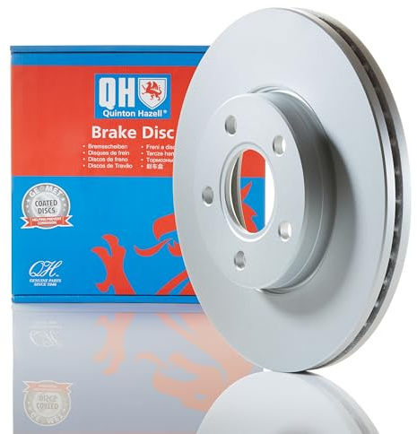 Quinton Hazell Brake Disc Replacement - Single Disc - Front - 5 Bolt Holes - Internally Vented - BDC5486