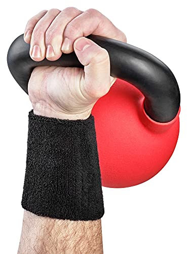 Bad Company Kettlebell Unterarmschutz I Armschutz-Protektoren mit Hartplastik-Einlage für das Kettlebelltraining