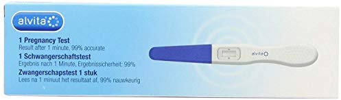 Alvita Mid Stream Schwangerschaft Test Kit Single