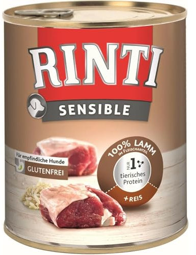 Rinti Hundefutter Sensible Huhn & Reis 800 g, 12er Pack (12 x 800 g)