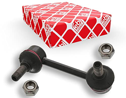 febi bilstein 42097 Verbindungsstange mit Sicherungsmuttern, 1 Stück | Kompatibel mit: HONDA PRELUDE V