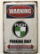 Blechschild 30 x 20 cm Warning - Puch Parking Only - Deko7