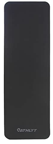 Athlyt - Fitness Mat, Black, 183 x 60 cm
