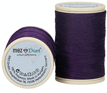 MEZ 4647100-08633 Nähgarne, 100% Polyacryl, 8633, Stärke 100, 500m, 22 Gramm