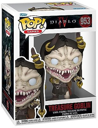 Funko Pop! Games: Diablo 4- Treasure Goblin - Vinyl-Sammelfigur - Geschenkidee - Offizielle Handelswaren - Spielzeug Für Kinder und Erwachsene - Video Games Fans - Modellfigur Für Sammler und Display