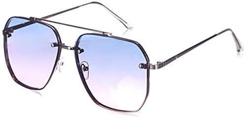 Urban Classics Mixte Lunettes de soleil, Noir/Argent, Taille unique