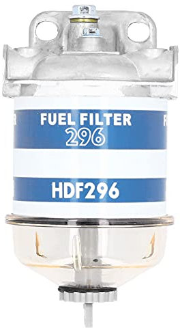 Ensemble de filtre à carburant, ensemble de filtre à carburant 7111-296 Remplacement adapté pour Massey Ferguson 133 135 140 145 165 168 175 178