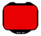 Kase Optischer Glasfilter zum Anklipsen, für Sony Alpha Kamera, Rot