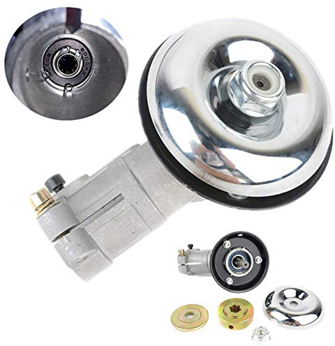 URCheers 26mm Durchmesser Getriebe Getriebekopf - Getriebe für Motorsense Trimmer Strimmer-Ersatzgetriebe Kopf-Freischneider Getriebe