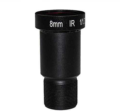 4k Linse 12.0megapixel. CCTV IP. Kameraobjektiv 8mm. M12 S. Mount 1/2,5 Nichtverzerrungsüberwachungs-Kameraobjektiv