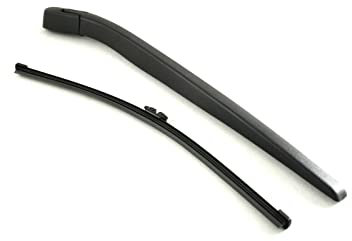 Heckscheibenwischer Scheibenwischer Hinten Heckwischerarm Scheibenwischerblätter Wischerarm Heck Wischer Kompatibel mit BMW