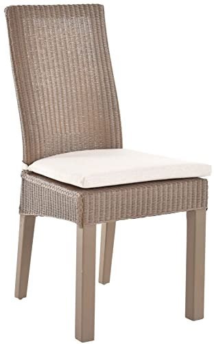 Esszimmer Loomstuhl Esszimmerstuhl Loom Holzrahmen Küchenstuhl mit Kissen (Mokka)