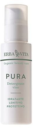 Erba Vita Pura Prodotto Cosmetico dall’Effetto Idratante e Immediato, Ideale per Detergere Delicatamente il Viso - 125ml
