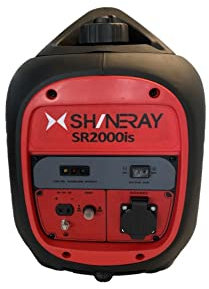Generador de inversor silenciado de gasolina SR2000is con arranque por desgarro 2.0 Kw - 3.5L