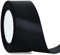 TONIFUL 4cm X 22M Wide Black Satin Ribbon Solid Fabric Ribbons for Wedding Car Decoration Chair Sash Crafts Gift Wrapping Cutting Ceremony Table Bows Floral Sewing Party Decoration