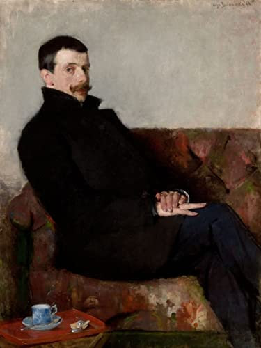 Olga Bozna ska 1893 Paul Neuen A4 Poster on Canvas - Filmkunstposter in verschiedenen Größen für Wohn- oder Schlafzimmerideen. Randlose Kultfilmbilder, klassische ikonische 70er, 80er, 90er Jahre, Vi