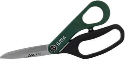 SATA Allzweckschere, 215 mm ST93127 (schere rostfrei), die Präzisionsklingen bestehen aus titanbeschichtetem Premiumstahl und sind für messerähnliche Schnittkanten präzisionsgefertigt